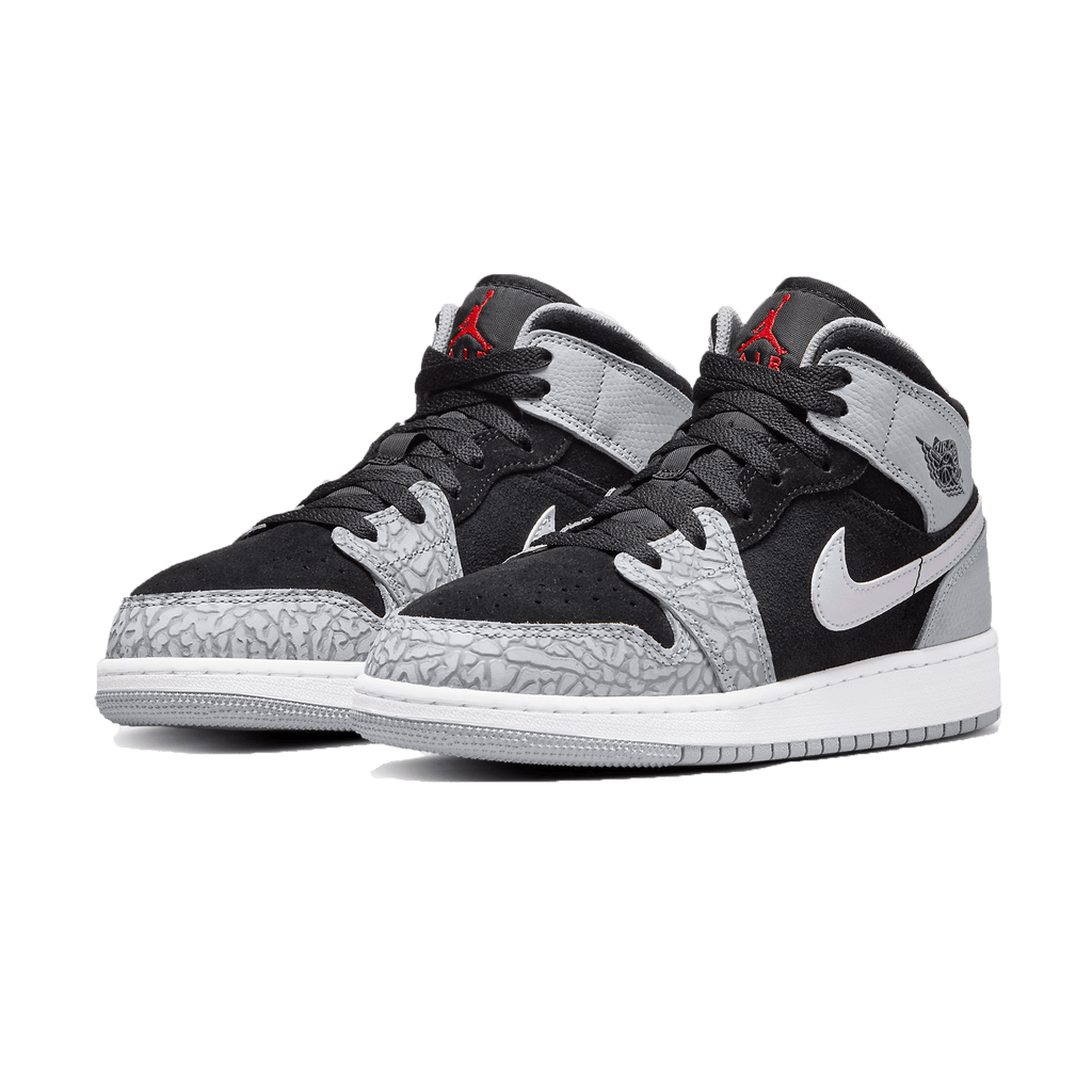 Air Jordan 1 Mid SE GS Elephant Toe Kick Game