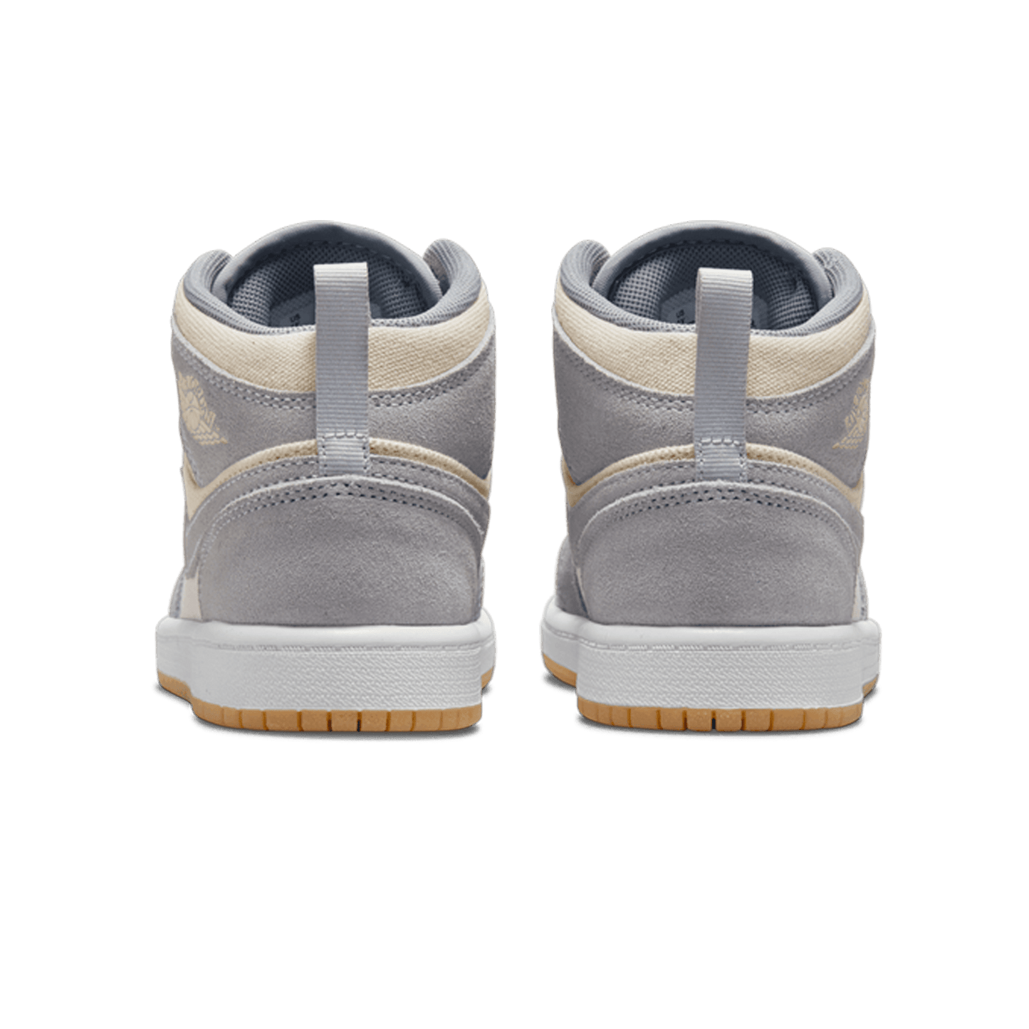 Air Jordan 1 Mid SE PS 'Coconut Milk Particle Grey' - Kick Game