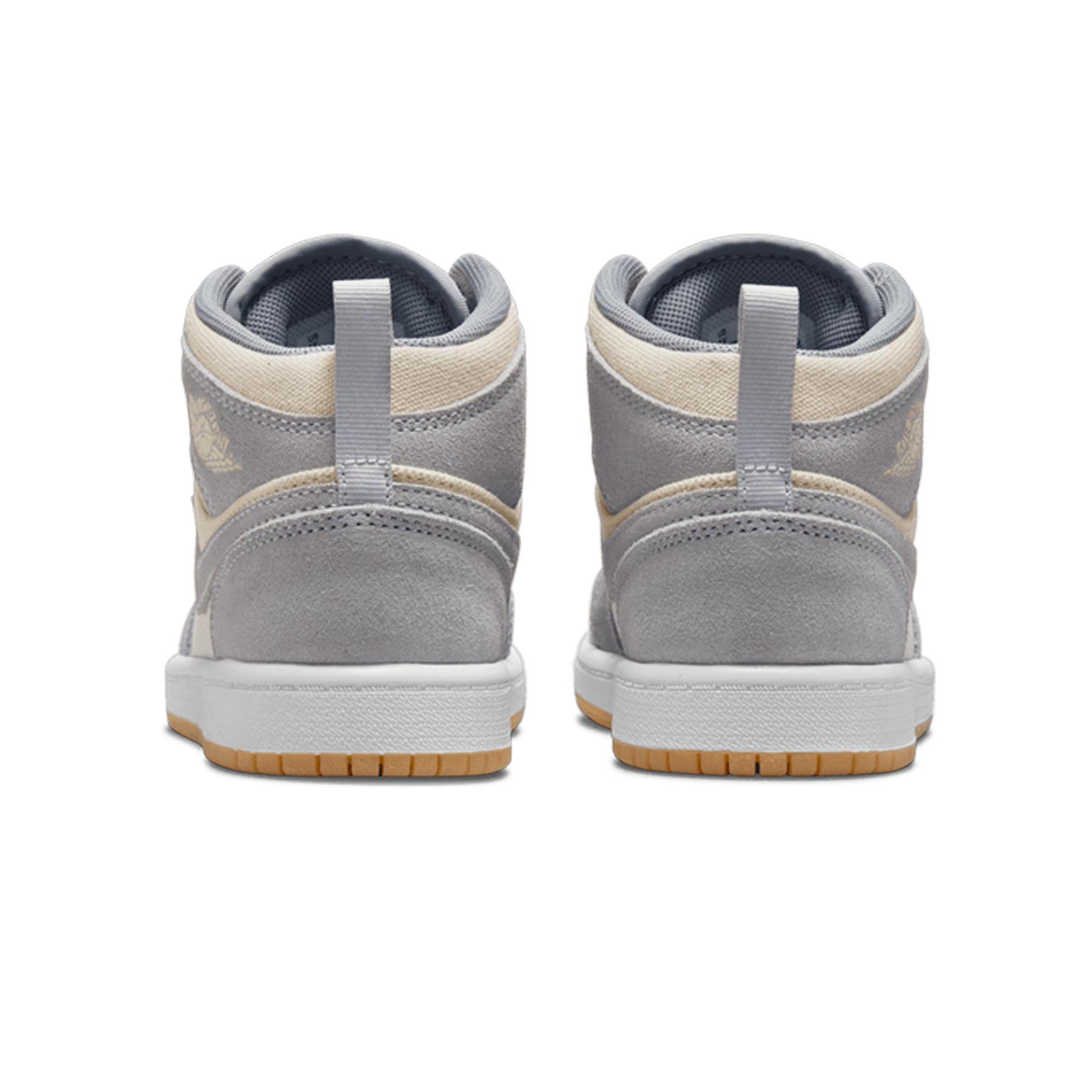 Air Jordan 1 Mid SE PS 'Coconut Milk Particle Grey' - Kick Game