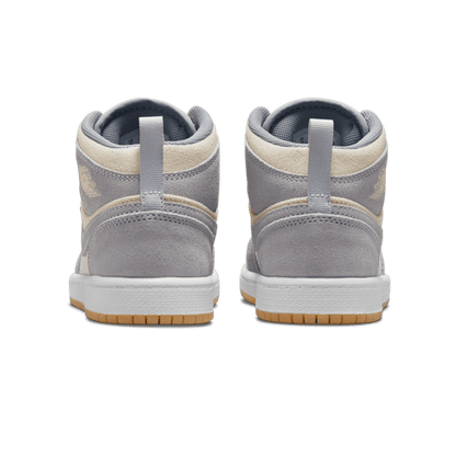 Air Jordan 1 Mid SE PS 'Coconut Milk Particle Grey' - Kick Game