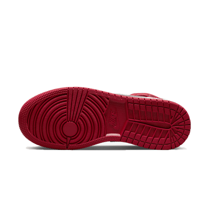 Air Jordan 1 Mid SS GS 'Black + Red = Bred' - Kick Game