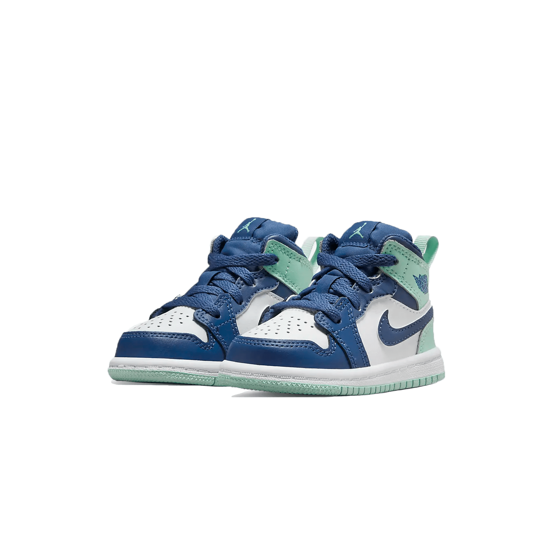 Air Jordan 1 Mid TD Blue Mint - Kick Game