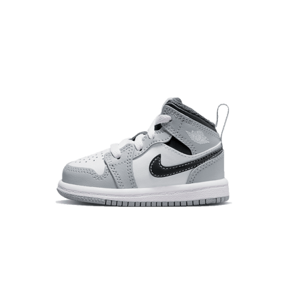 Air Jordan 1 Mid TD 'Light Smoke Grey' - Kick Game