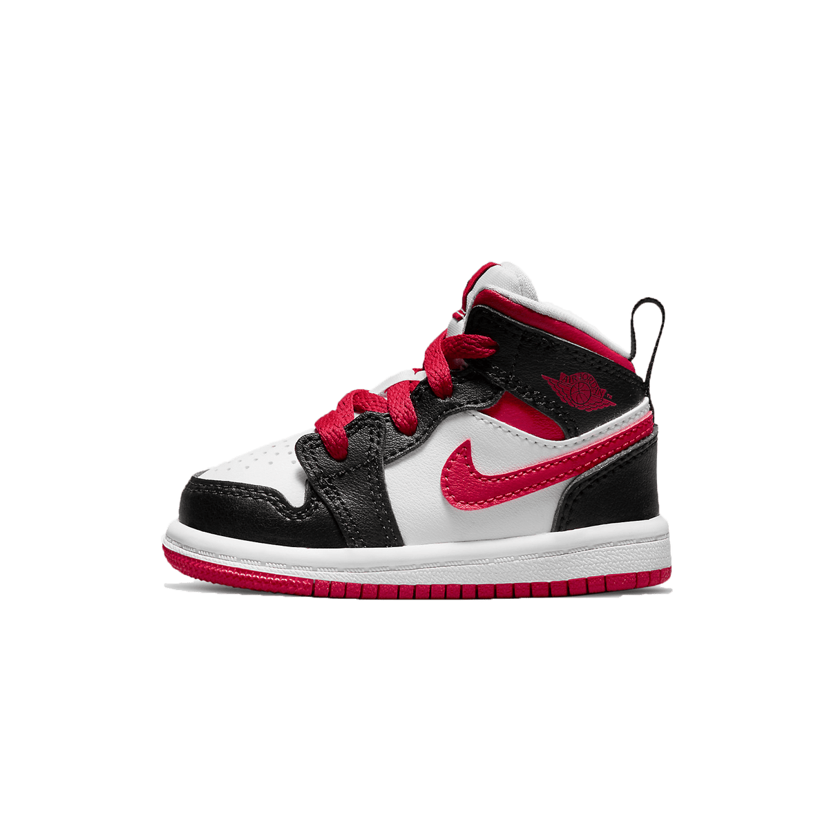 Air Jordan 1 Mid TD 'White Very Berry' - Kick Game