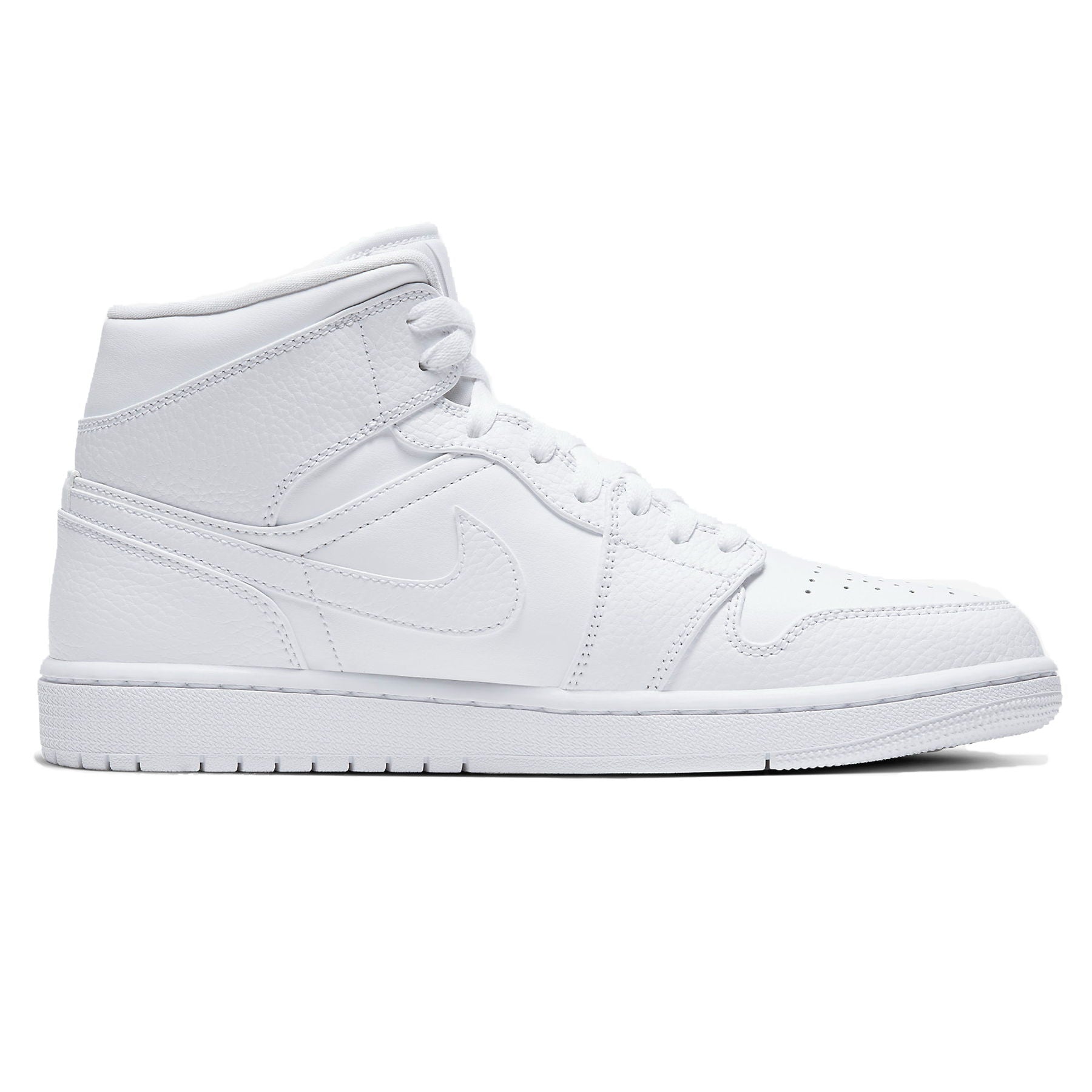 Air Jordan 1 Mid 'Triple White' - Kick Game