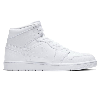 Air Jordan 1 Mid 'Triple White' - Kick Game