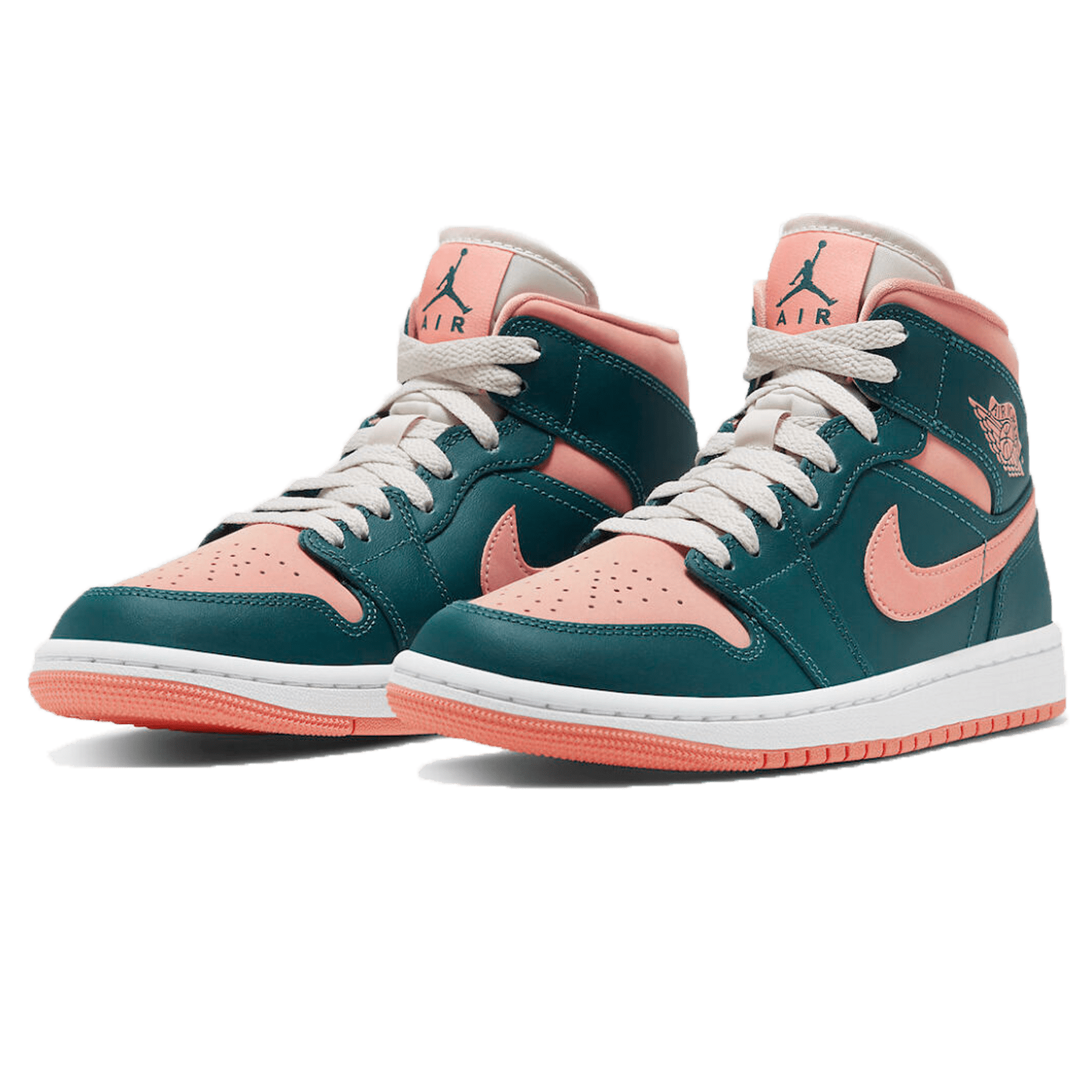Air Jordan 1 Mid Wmns 'Dark Teal Green' - Kick Game