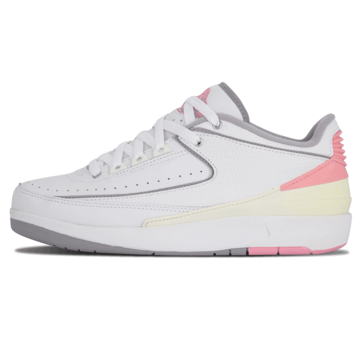 Air Jordan 2 Retro Low Wmns Light Steel Grey Pink - Kick Game