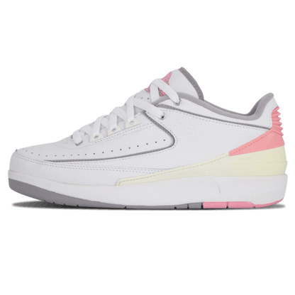 Air Jordan 2 Retro Low Wmns Light Steel Grey Pink - Kick Game