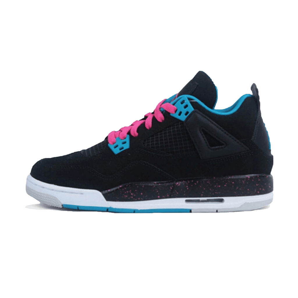 Air Jordan 4 Retro GS Black Vivid Pink Kick Game
