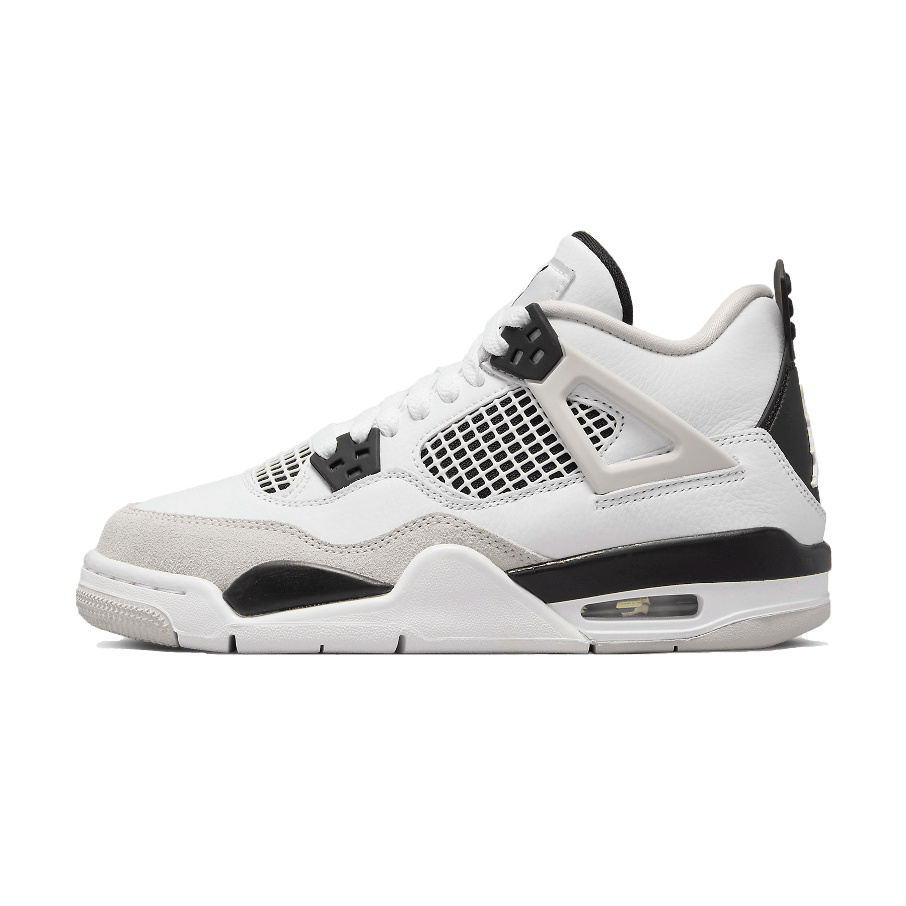Air Jordan 4 Retro GS 'Military Black' - UK 3 | EU 35.5 | US 3.5Y