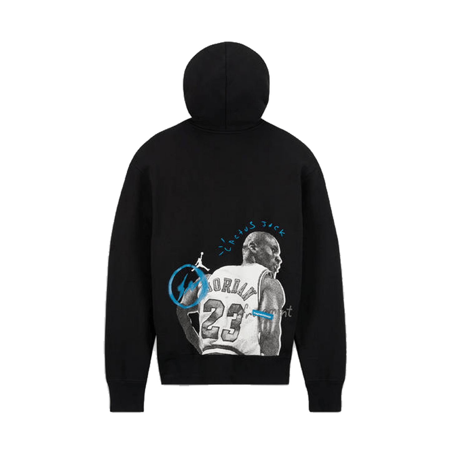 Air Jordan x Travis Scott x Fragment Hoodie 'Black' - Kick Game