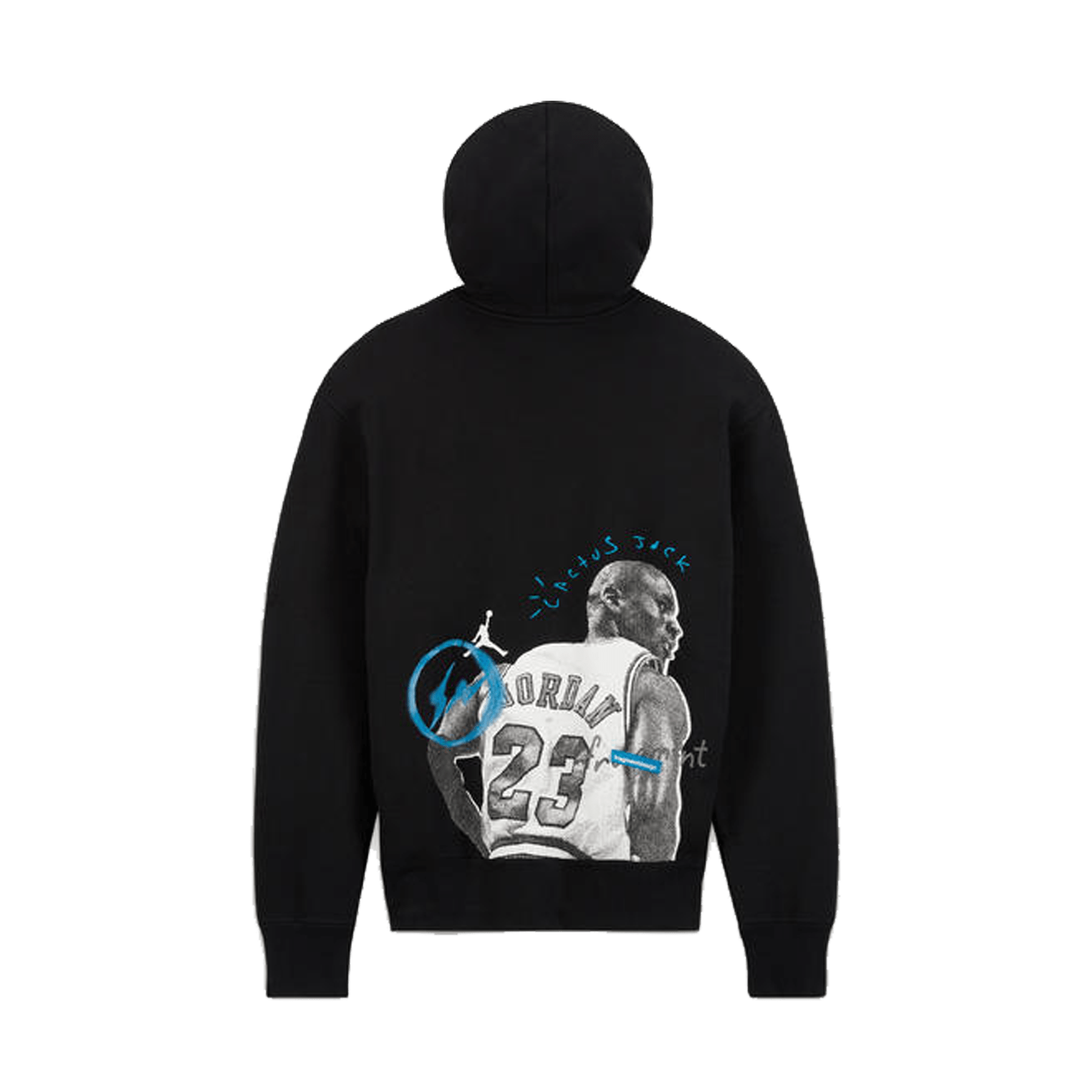 Air Jordan x Travis Scott x Fragment Hoodie 'Black' - Kick Game