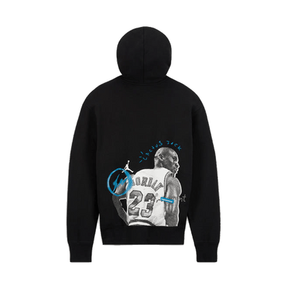 Air Jordan x Travis Scott x Fragment Hoodie 'Black' - Kick Game