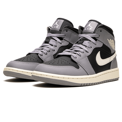 Air Jordan 1 Mid Wmns 'Cement Grey' - Kick Game