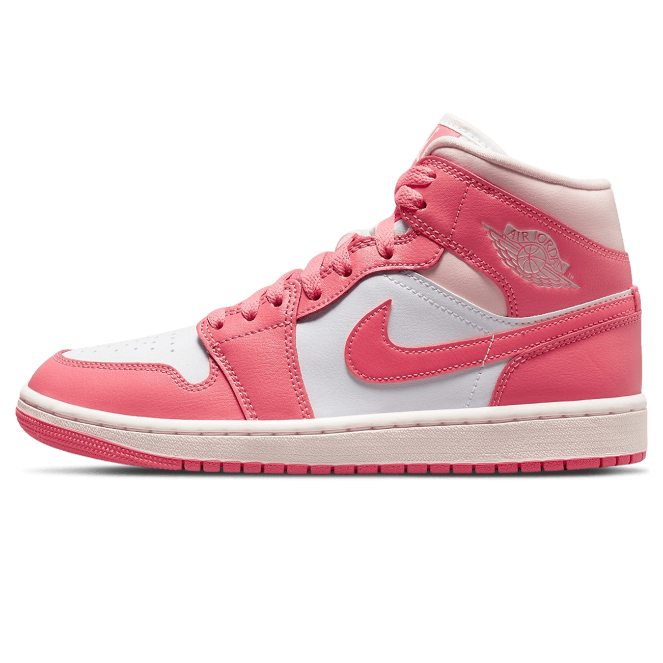 Air Jordan 1 Mid Wmns 'Strawberries and Cream' - Kick Game