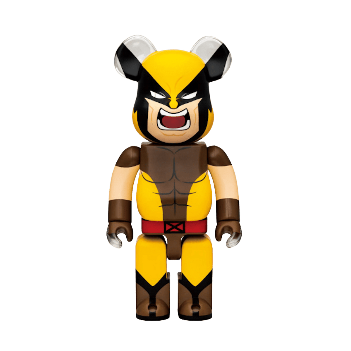 Bearbrick x Marvel X-Men Happy Lottery Wolverine (Brown Costume) 400% - CerbeShops