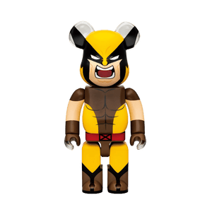 Bearbrick x Marvel X-Men Happy Lottery Wolverine (Brown Costume) 400%