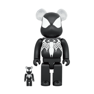 Bearbrick x Marvel Spider-Man Black Costume 100% & 400% Set