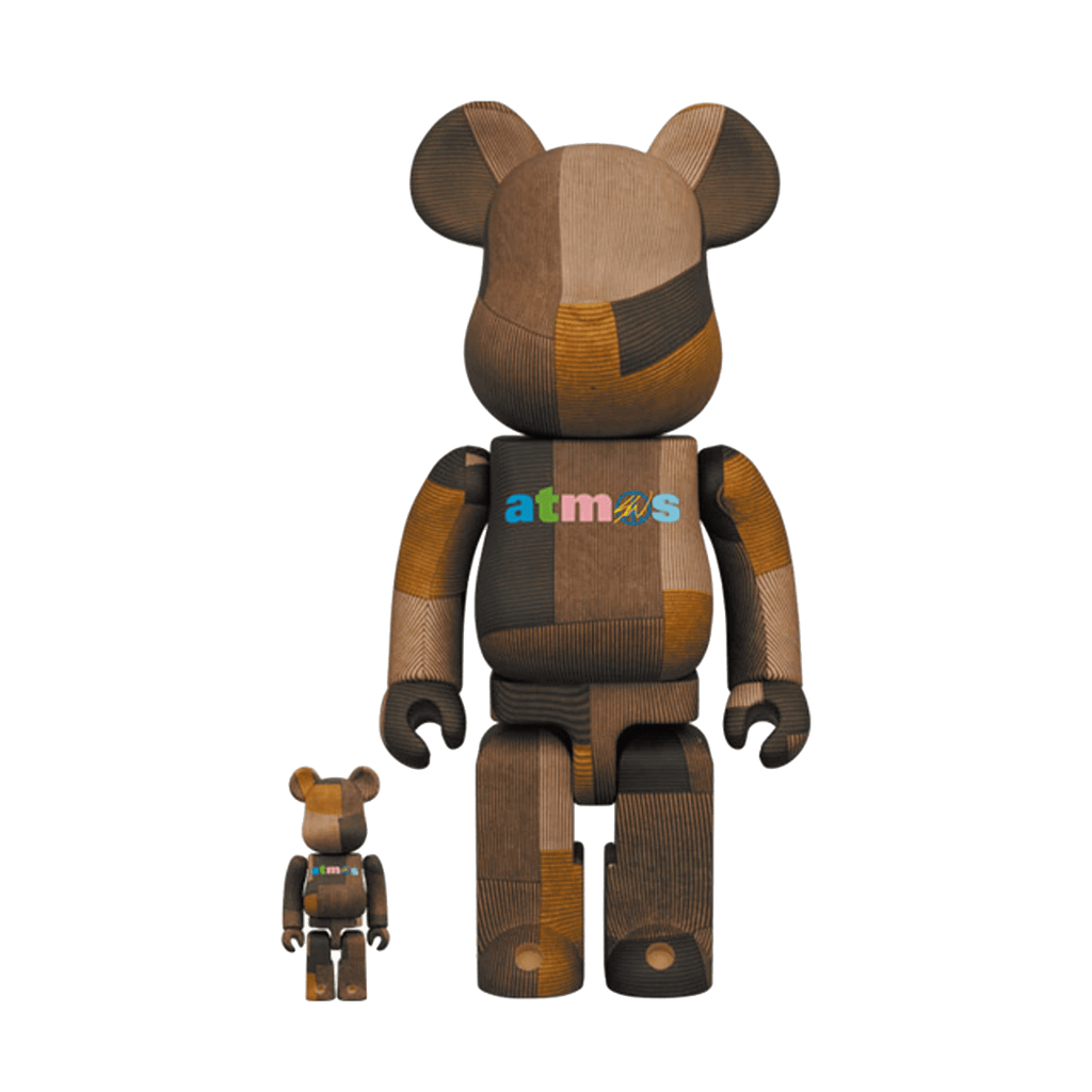 Bearbrick x atmos x Sean Wotherspoon 100% & 400% Set Brown - Kick Game