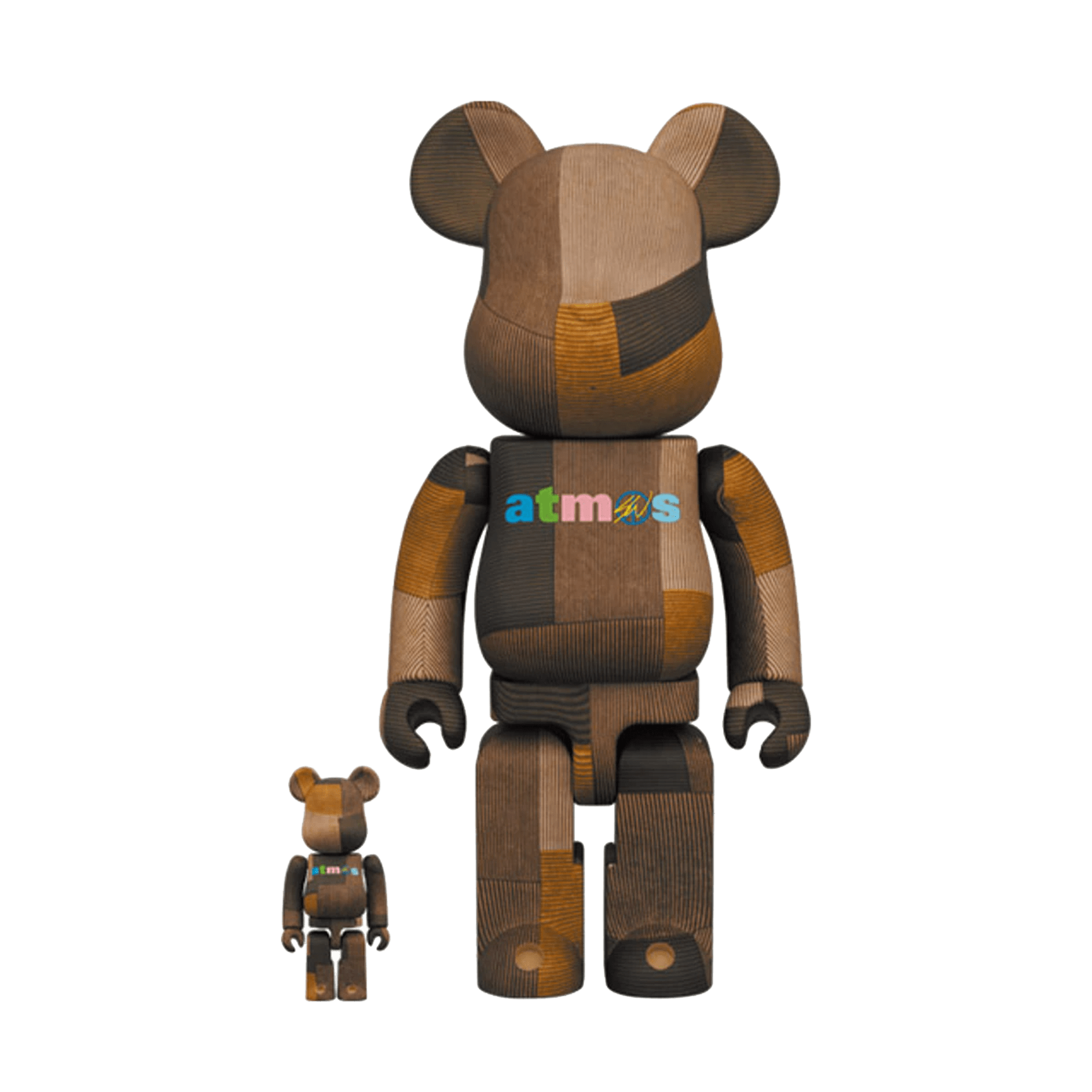 Bearbrick x atmos x Sean Wotherspoon 100% & 400% Set Brown - Kick Game