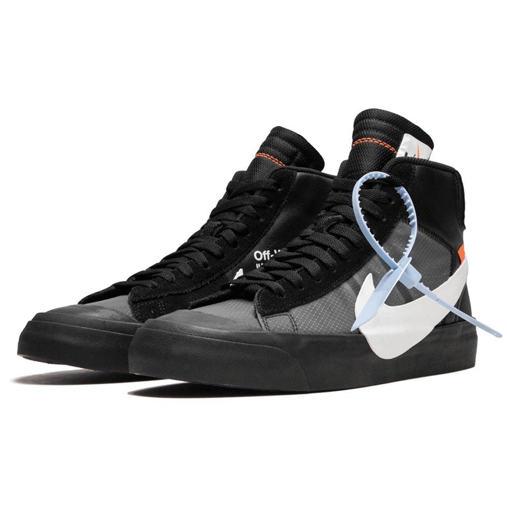 Off - White x Nike Blazer Black SPOOKY PACK — nike red and silver gold blue xmas