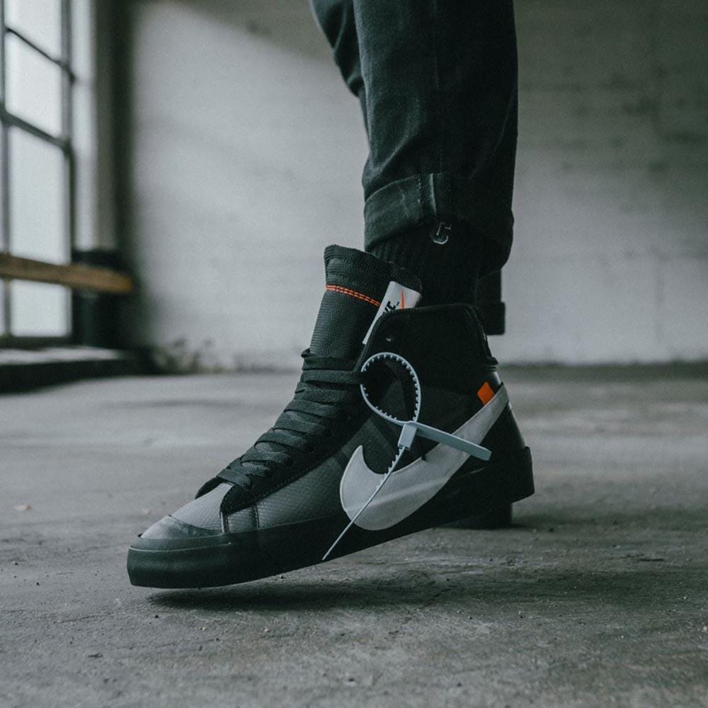 Off-White x Nike Blazer Black SPOOKY PACK â Kick Game