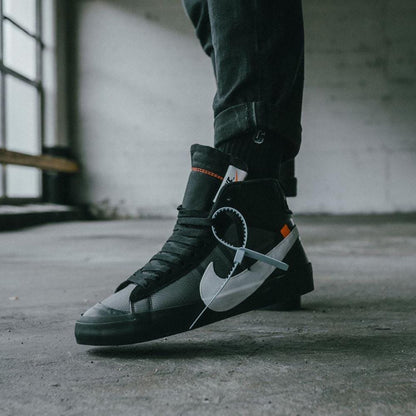 Off-White x Nike Blazer Black SPOOKY PACK - Kick Game