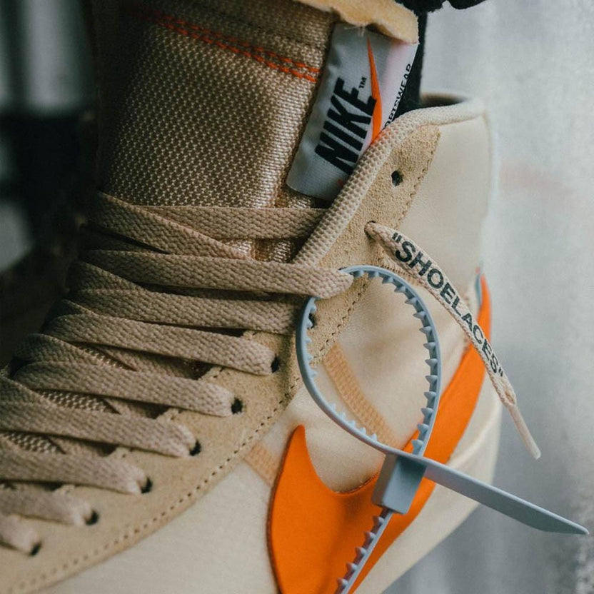 blazer x off white orange