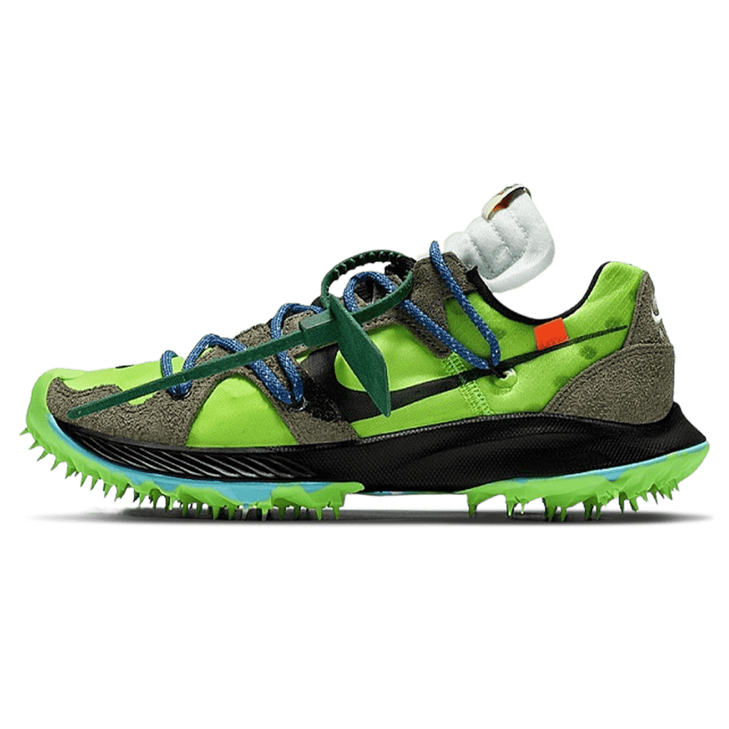 Off White x Air Zoom Terra Kiger 5 Wmns Athlete in Progress Electri Kick Game