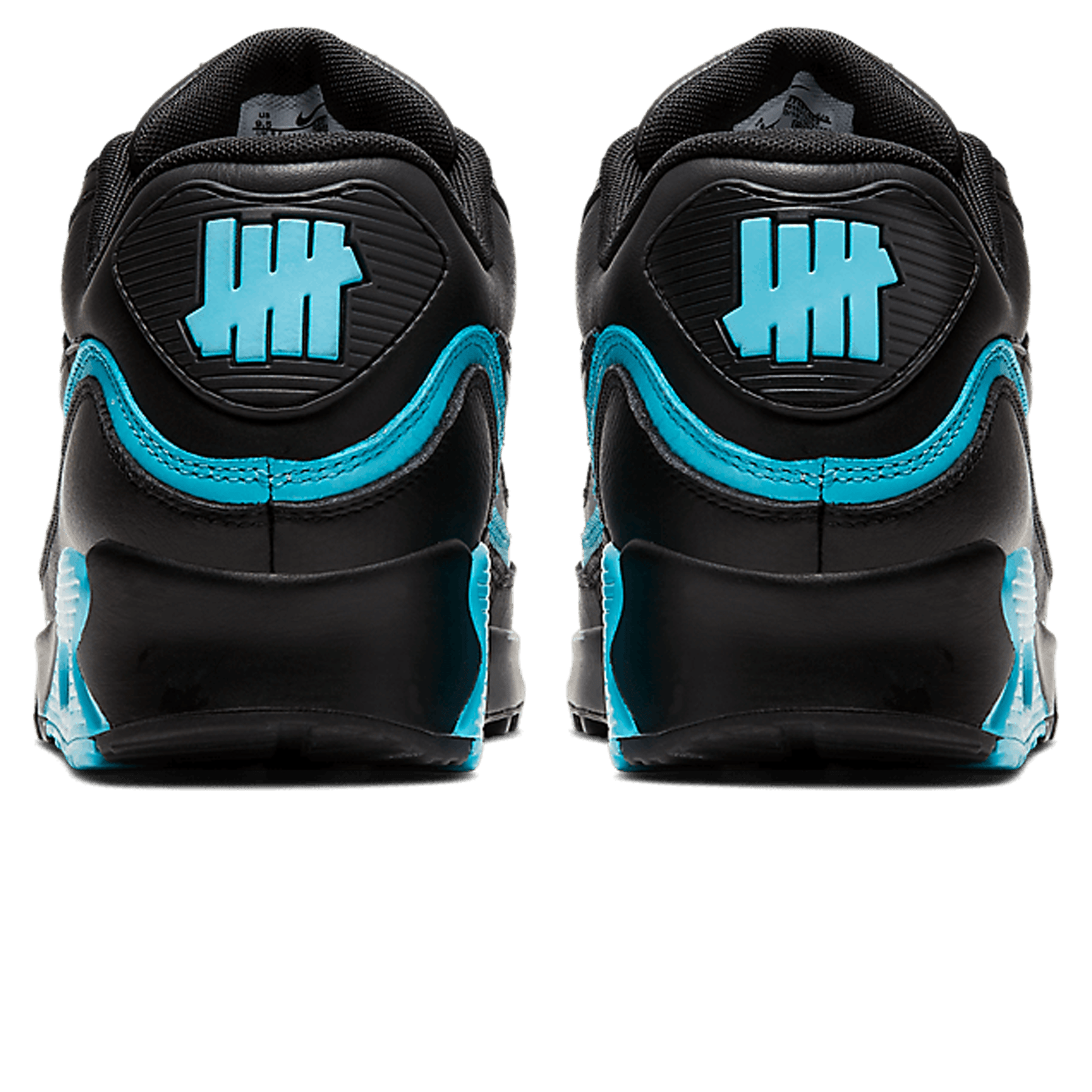 Undefeated x Nike Air Max 90 'Black Blue Fury' - Kick Game