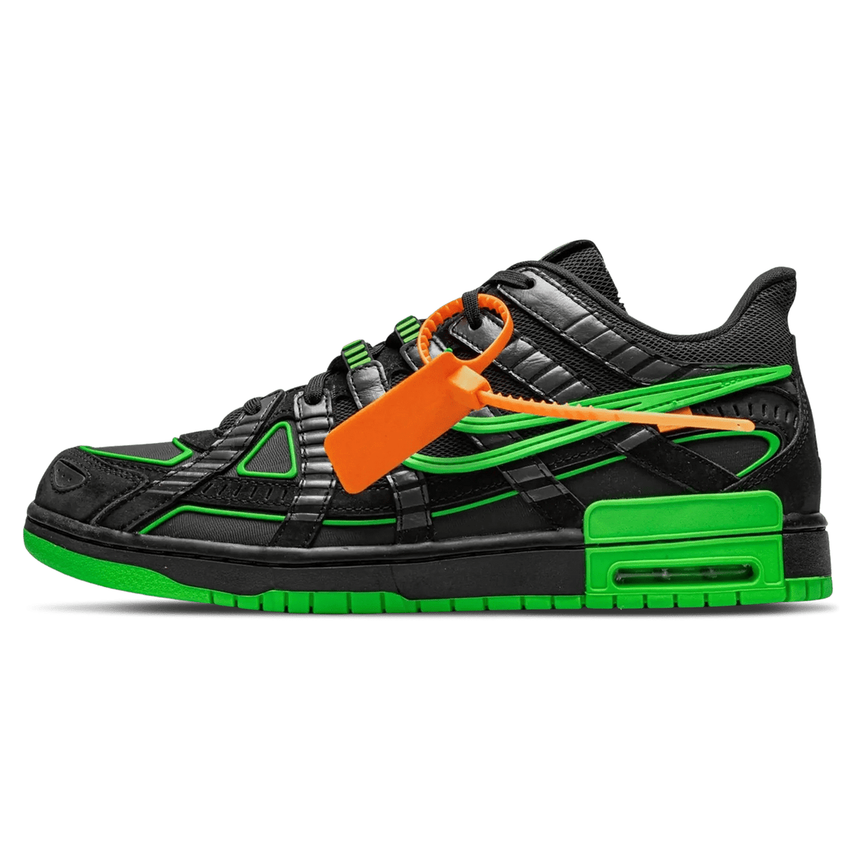 Off-White x Nike Air Rubber Dunk 'Green Strike' - Kick Game