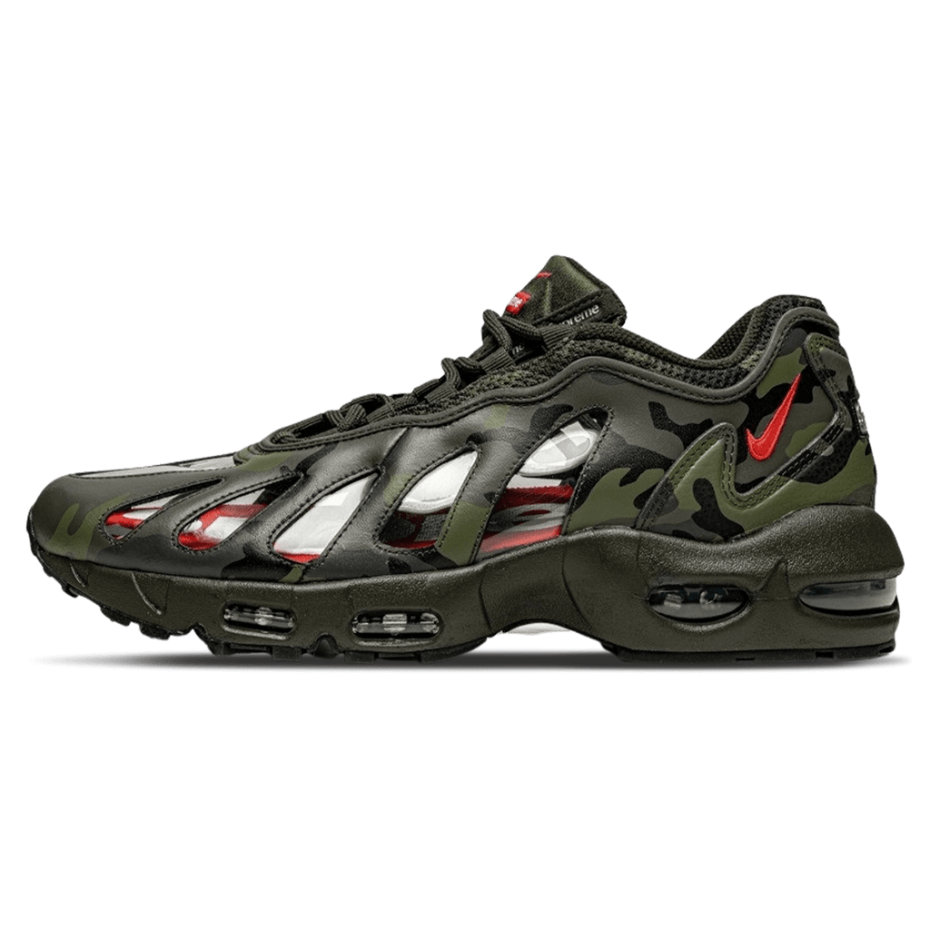 Nike x Supreme Air Max 96 Camo Kick Game