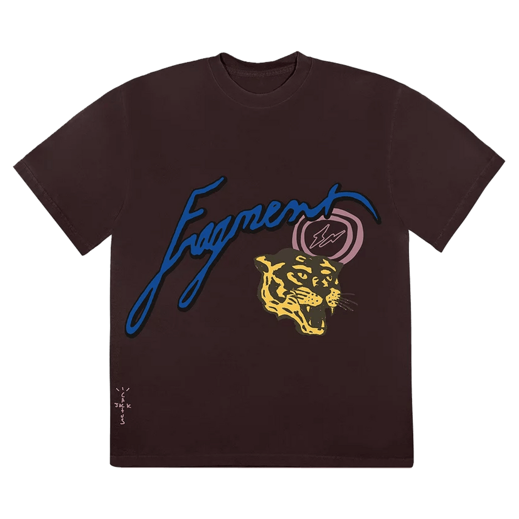 Cactus Jack by Travis Scott For Fragment Icons Tee 'Brown' - Kick Game