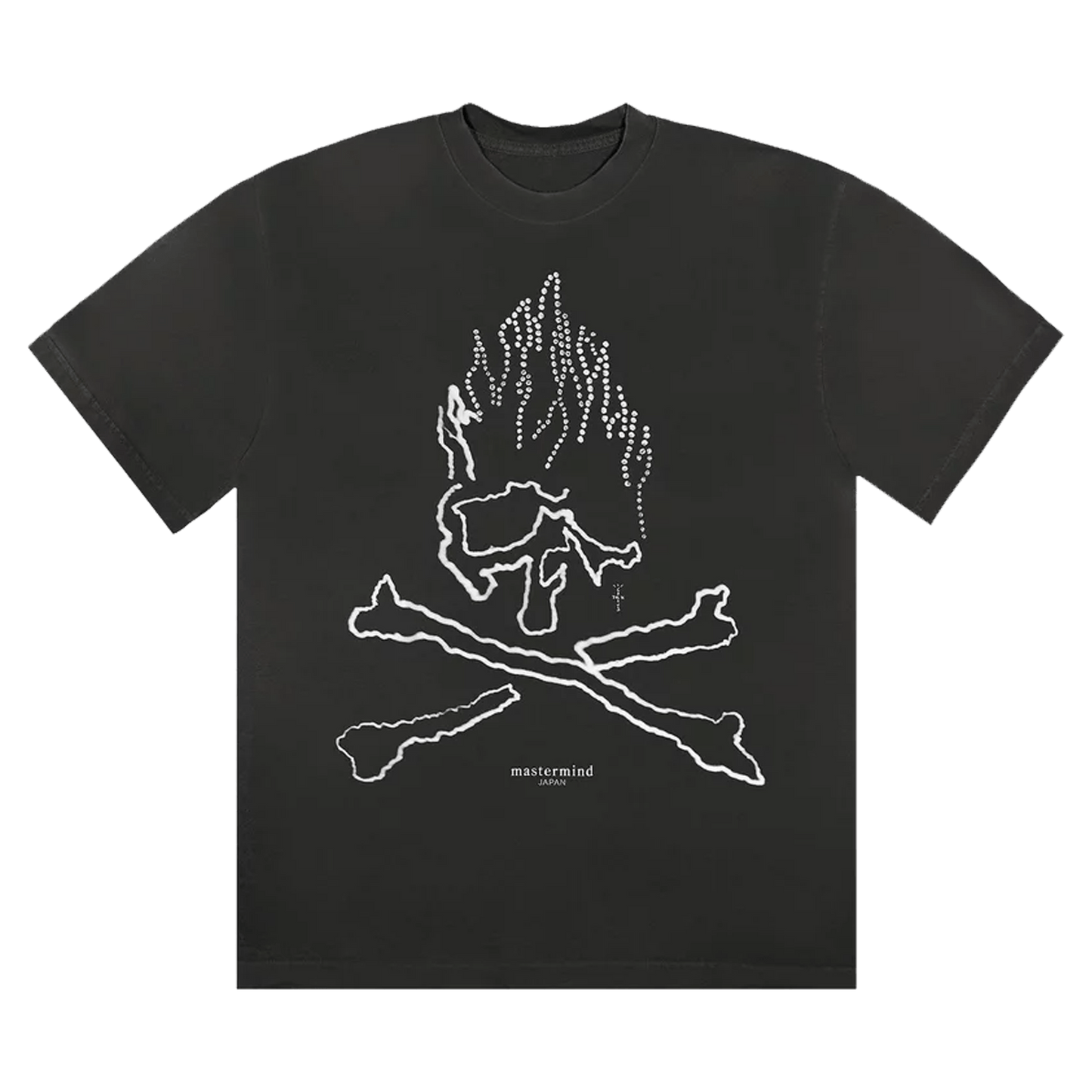 Cactus Jack by Travis Scott For Mastermind Skull Tee 'Black' - Kick Game