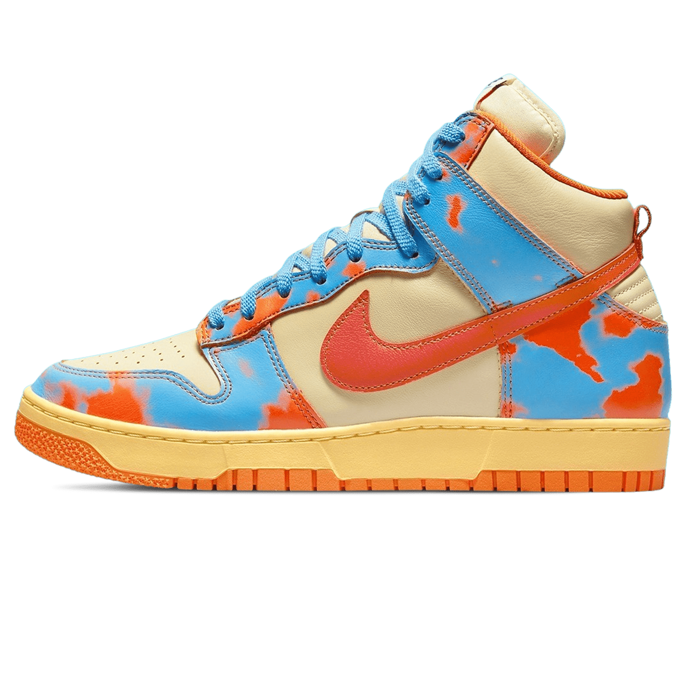 Nike Dunk High 1985 'Orange Acid Wash' - Kick Game