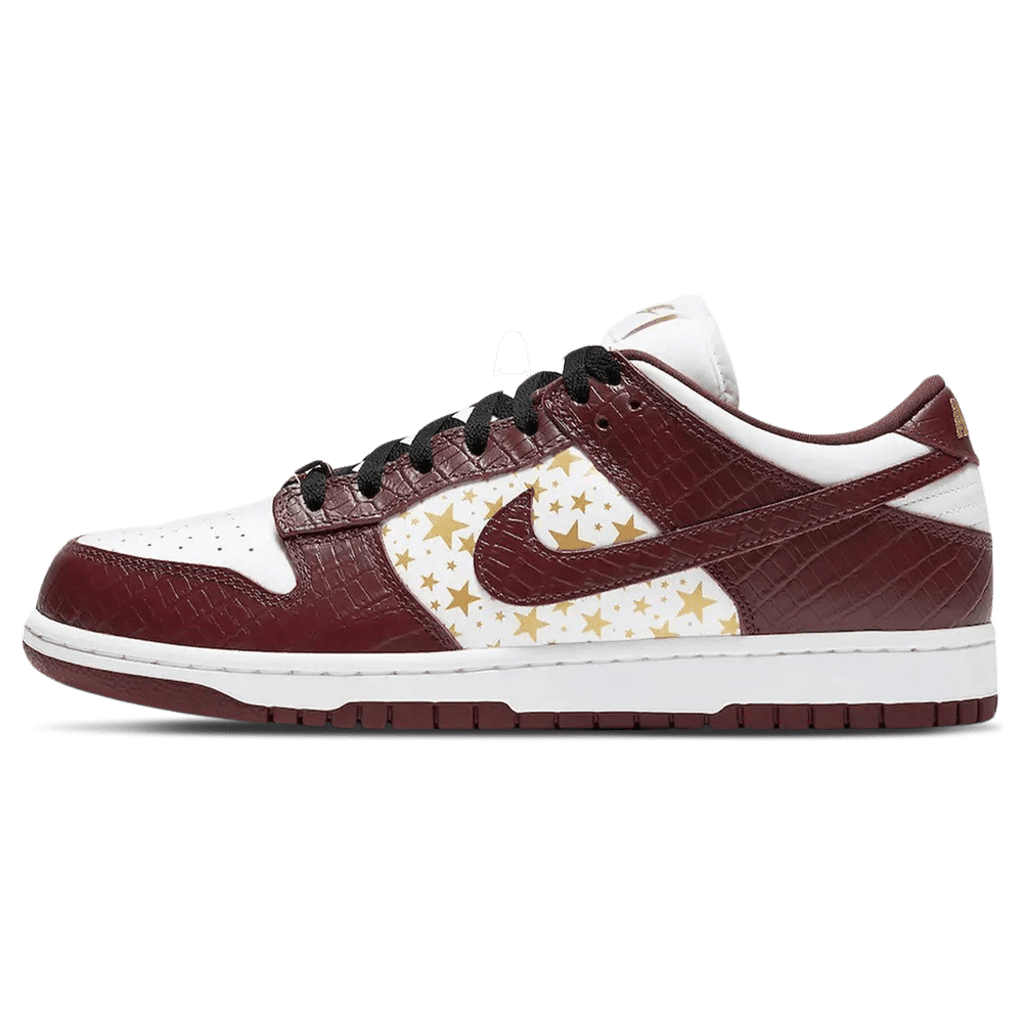 Supreme x Nike Dunk Low OG SB QS Barkroot Brown Kick Game