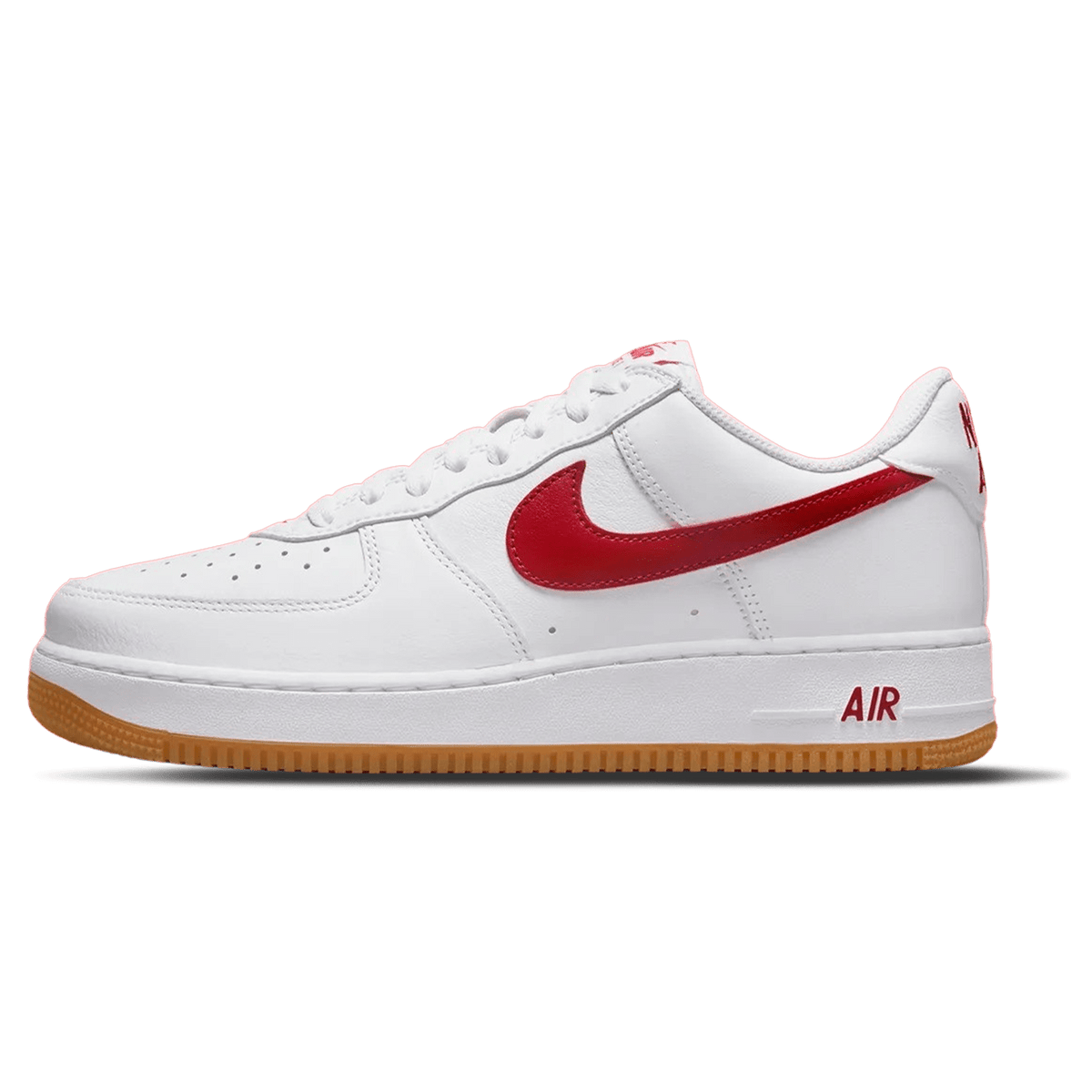 Nike Air Force 1 Low 'Colour of the Month - White University Red' - CerbeShops
