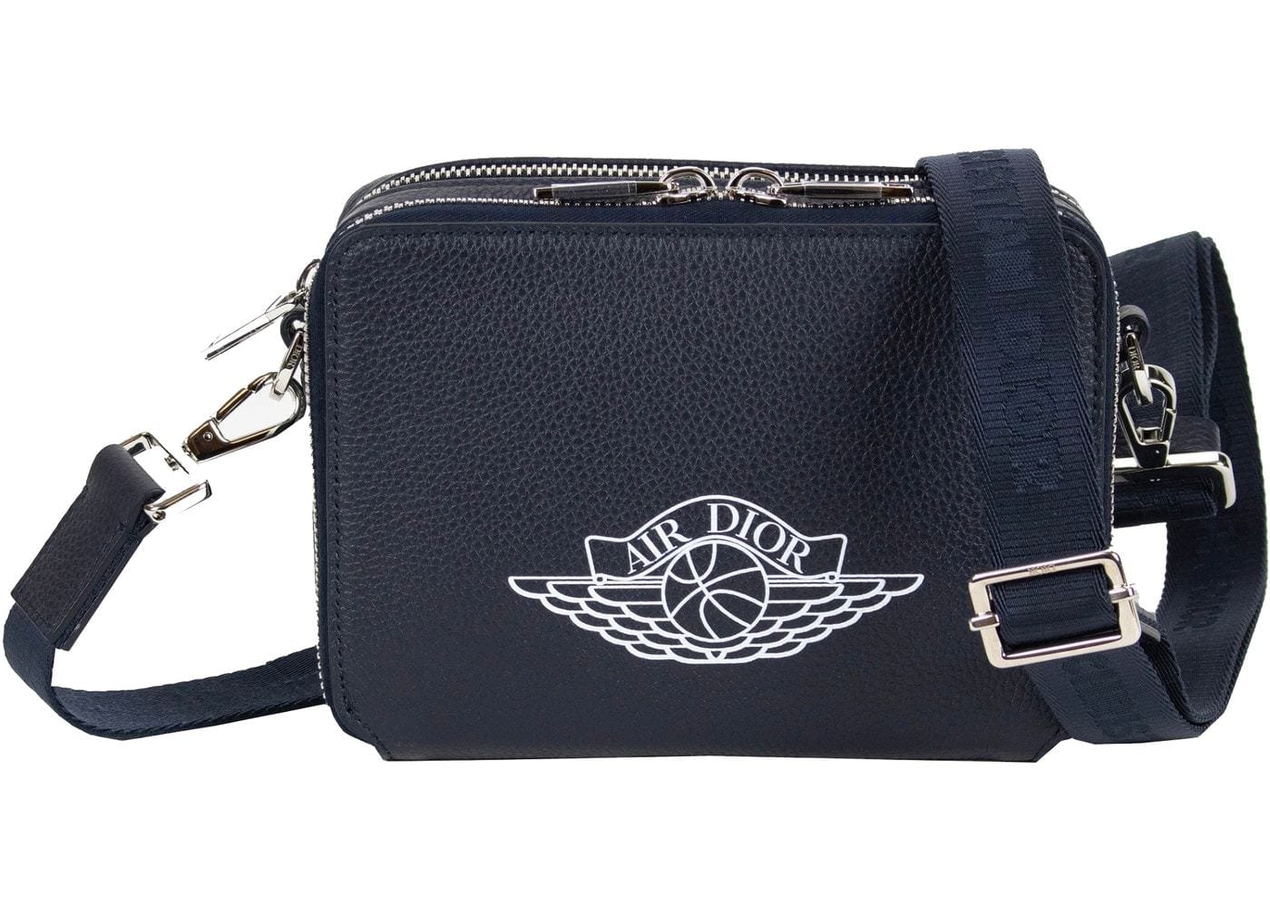 Dior x Jordan Wings Messenger Bag Navy - Kick Game