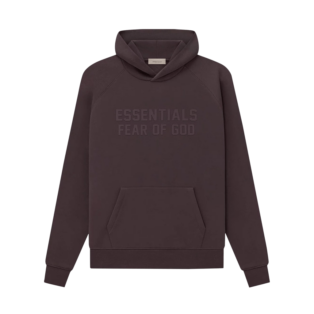Fear of God Essentials Hoodie 'Plum' - Kick Game