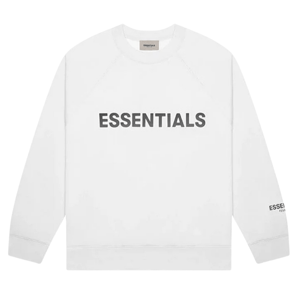 White essentials crewneck deals