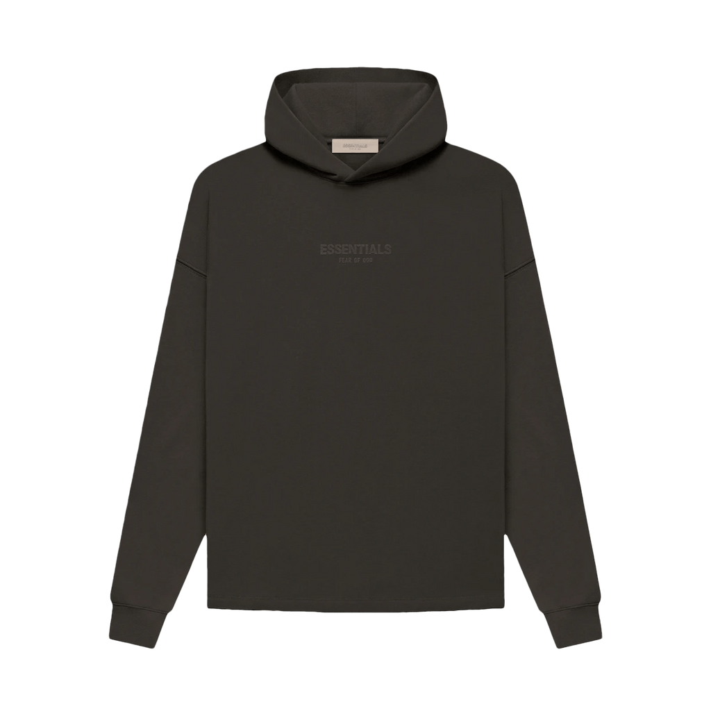 Fear of God Essentials Relaxed Hoodie Off Black - Kick Game