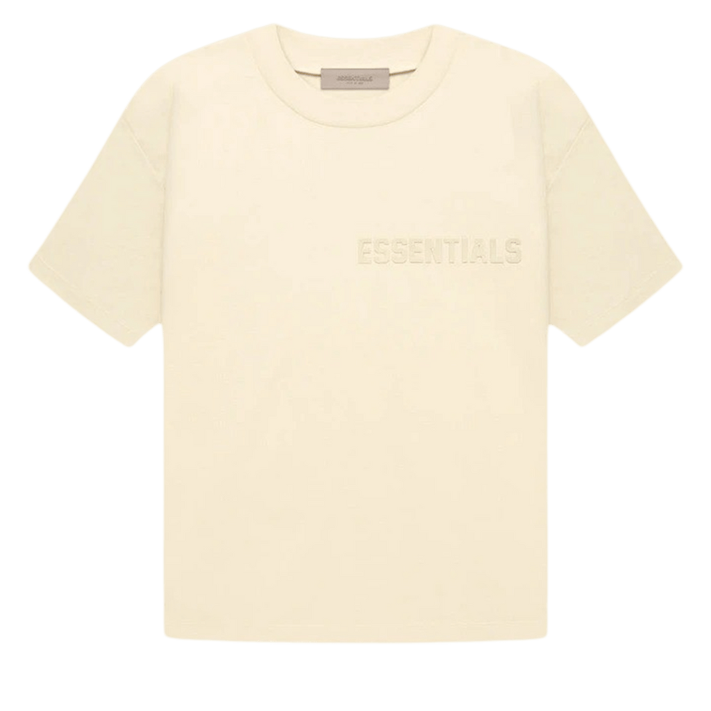 Fear of God Essentials Short-Sleeve Tee 'Egg Shell' - Kick Game