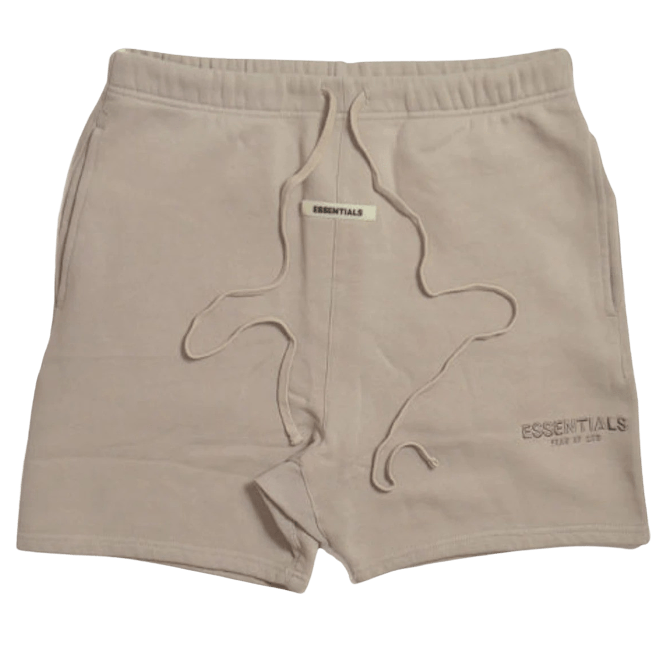 Fear of God Essentials Sweat Shorts 'Tan' - Kick Game