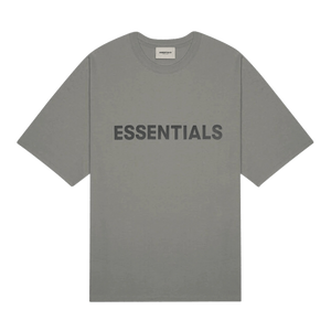 Fear of God Essentials Boxy T-Shirt Applique Logo 'Charcoal'