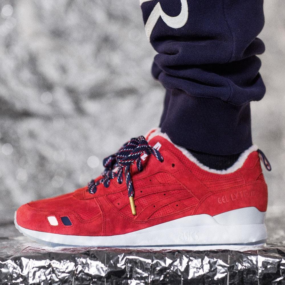 Kith x Moncler x Asics Gel Lyte 3 'Red' - Kick Game