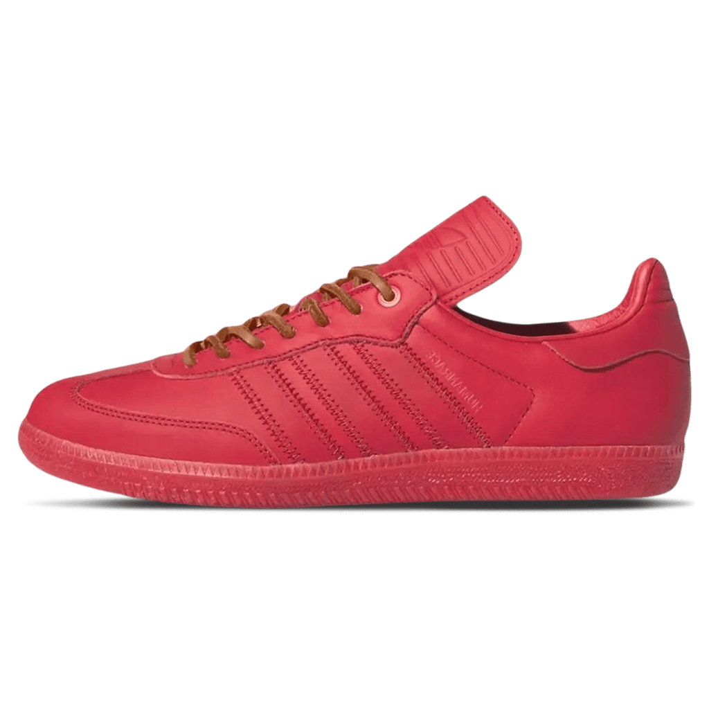 Pharrell x adidas Samba Human Race Red Kick Game