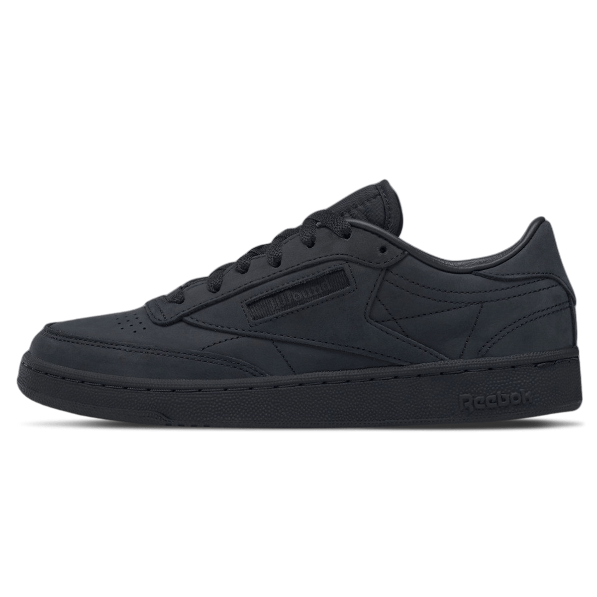 JJJJound x Reebok Club C 85 'Triple Black' - Kick Game