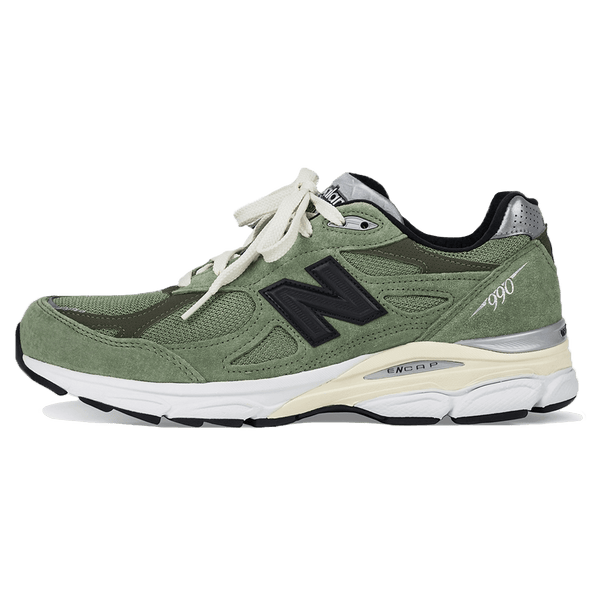 Olive green shop new balance 990