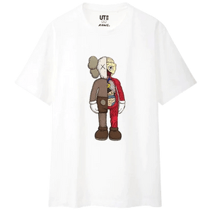 KAWS x Uniqlo Flayed Tee White